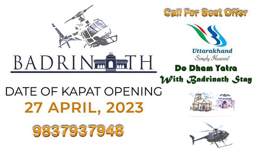 do dham charter chopper booking services for badrinath kedarnath