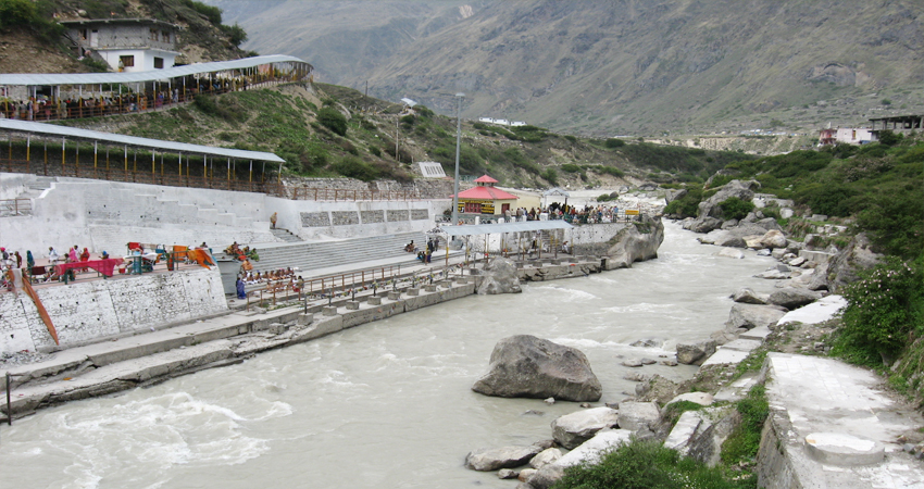 Brahma Kapal Ghat in Badrinath